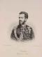 SAVOYEN: Amedeo Ferdinando Maria, Herzog von Aosta, 1870-73 (als Amadeo I.) König von Spanien, 1845 - 1890, Portrait, STAHLSTICH:, Weger sc.