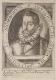 PORTUGAL: Anton (Antonio de Portugal), Prior von Crato, gen. 'Prinz von Portugal', 1531 - 1595, Portrait, KUPFERSTICH:, [N. de Clerc exc.]
